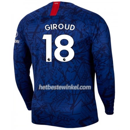 Chelsea GIROUD 18 Voetbalshirts Thuis 2019/20 - LS